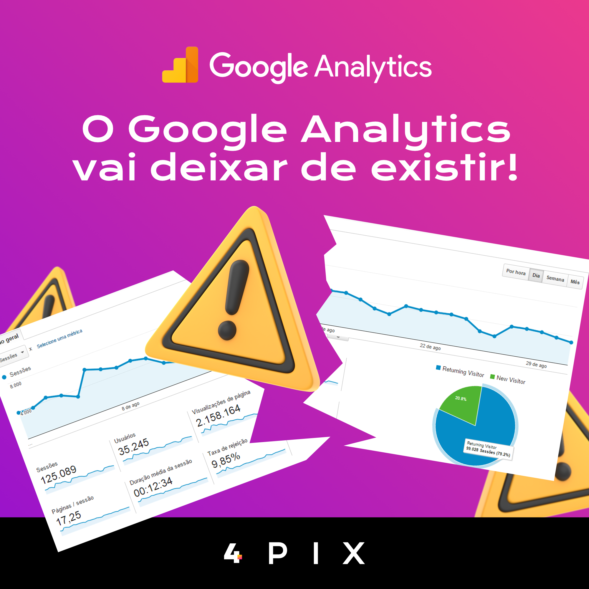 O Google Analytics vai deixar de existir!