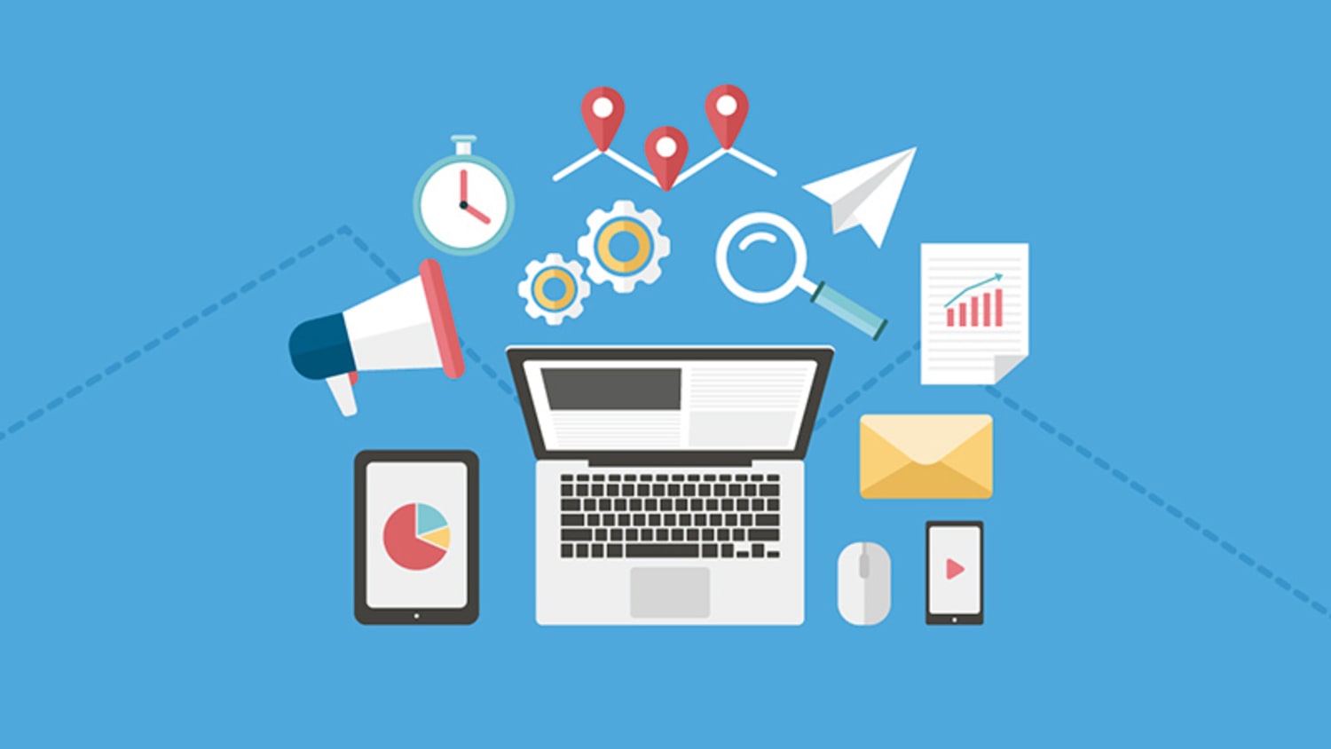 Meios digitais para atrair clientes e gerar vendas 
